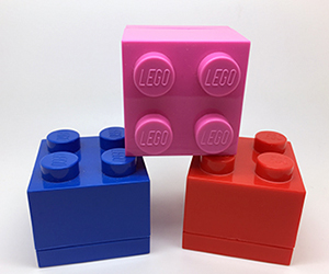 afgewerkt joggen doen alsof Minibox Lego als aandenken voor communie of lentefeest
